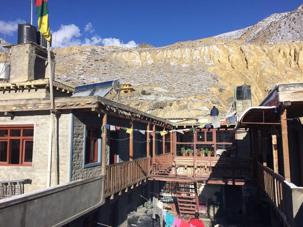 Hotel in Mustang Nepal