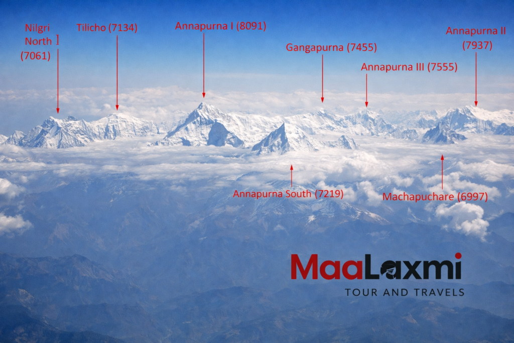 Mountain Range in Nepal