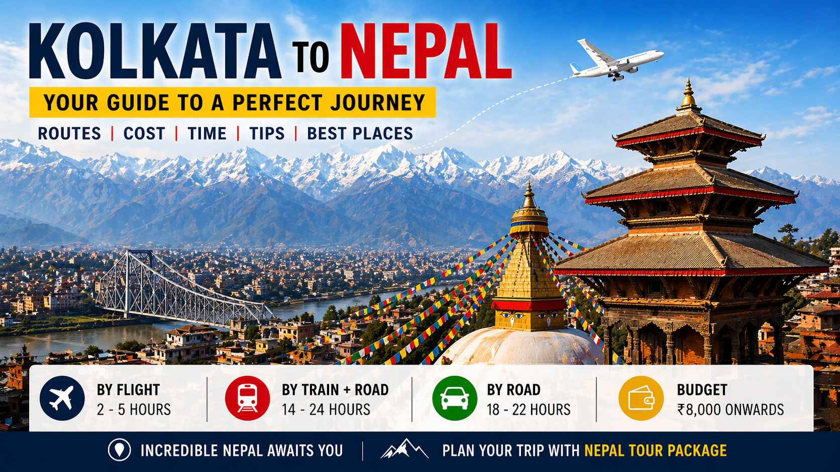 Kolkata to Nepal
