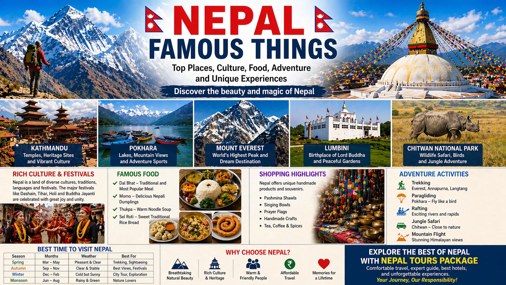 Nepal Famous Things