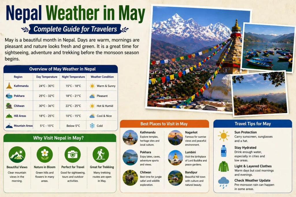 Nepal Weather in May