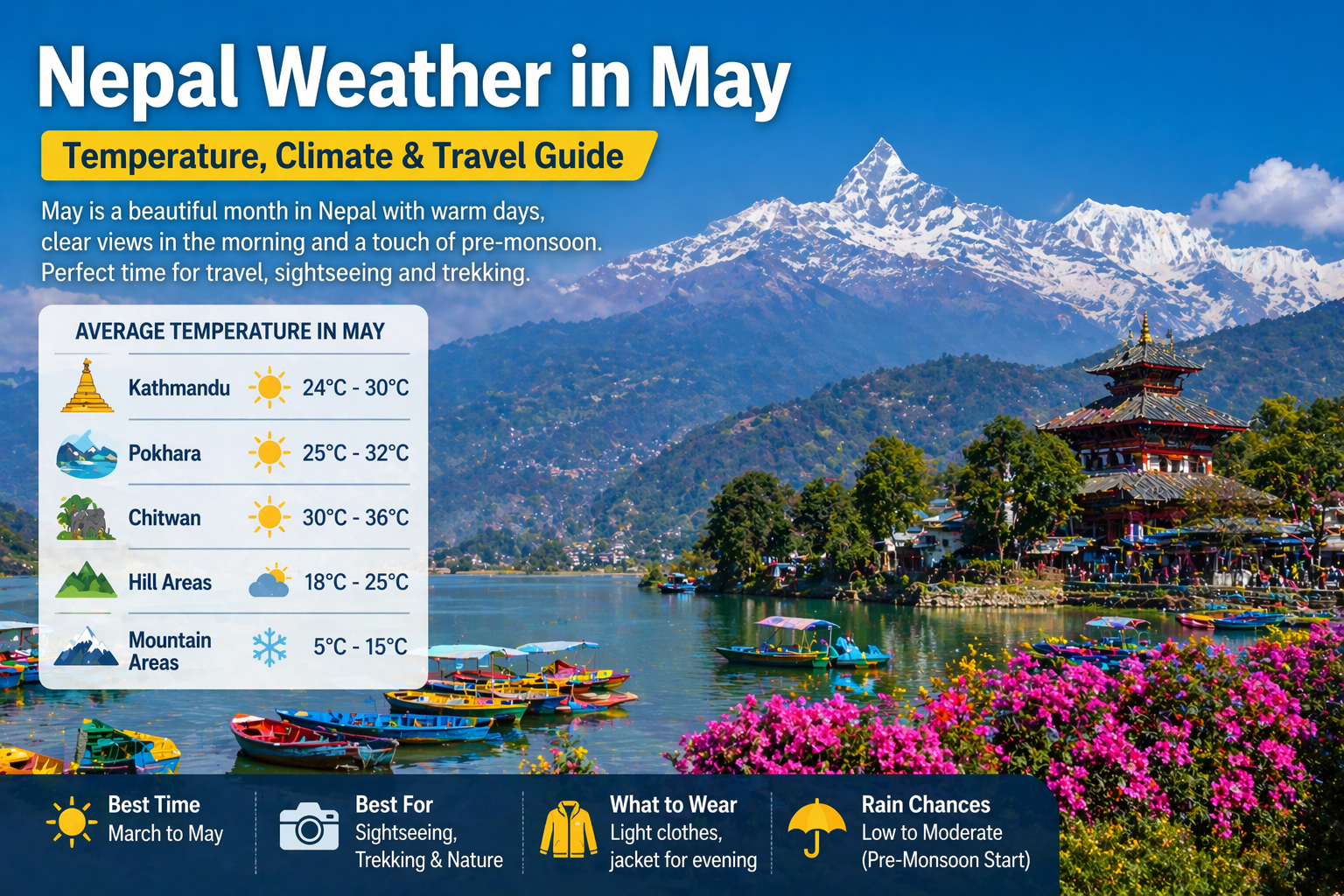 Nepal Weather in May